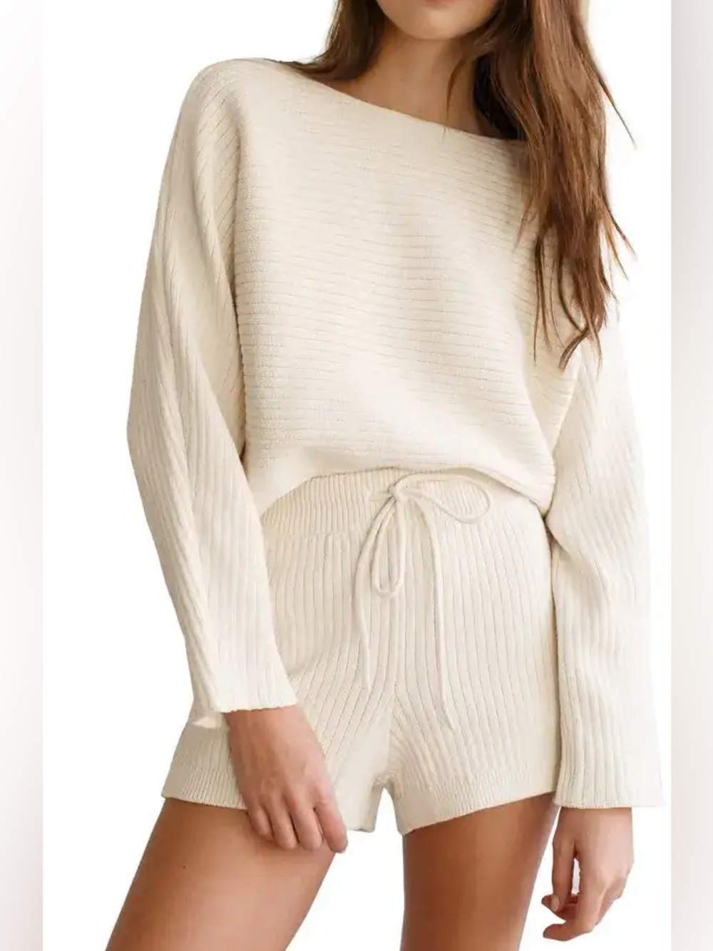 Reformation Cort Ribbed Sweater